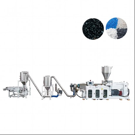 PVC Counter Ротатсия параллелӣ дугона-винда Pelletizing Хати Extrusion