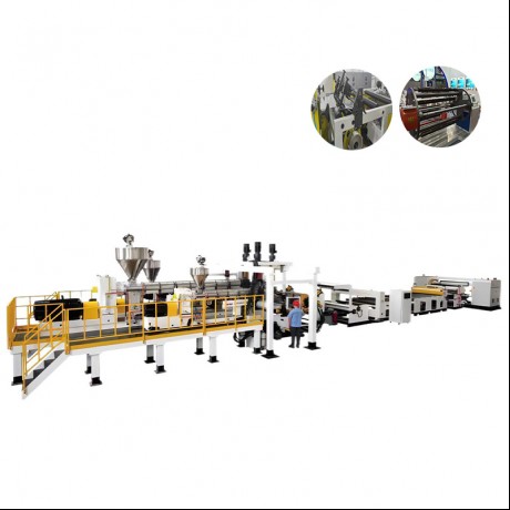 PP / PE офтобӣ Photovoltaic Cell Backsheet мошини Extrusion