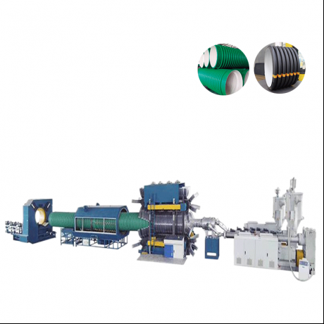 HDPE, PP Намуди амудии дукарата қубури бадор ва PVC хати қубури экструзия