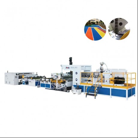 TPE / TPU Thermoplastic Prefabricated пластикӣ Track мошини Extrusion