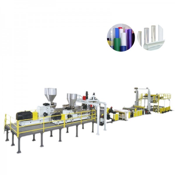 Дугоник винт хушккунак озод вентилятсияи PET варақи Extrusion Хати